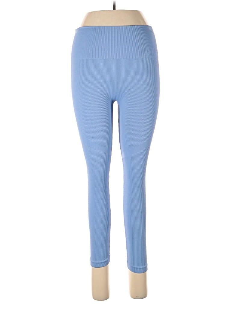 Pre-owned Dkny Sport Active Pants In Blue