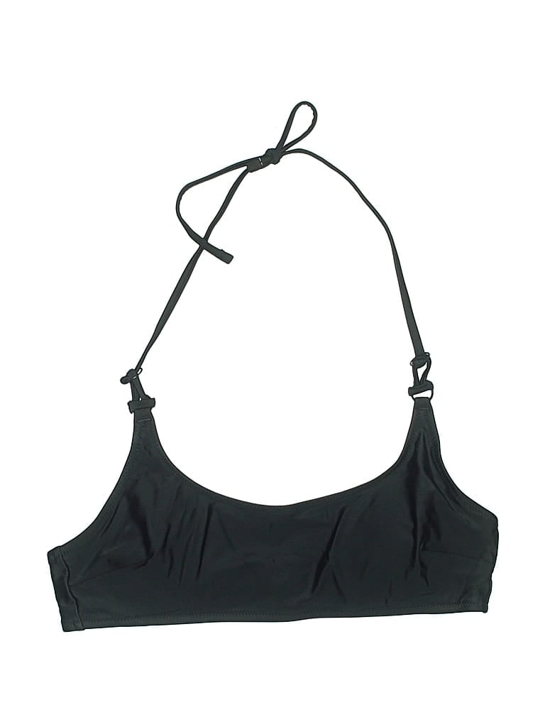 Pre-owned Aerie Swimsuit Top Black Swimwear