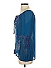 Yoana Baraschi 100% Polyester Blue Long Sleeve Blouse Size XS - photo 5