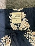 Devi 100% Rayon Paisley Blue Romper Size L - photo 3