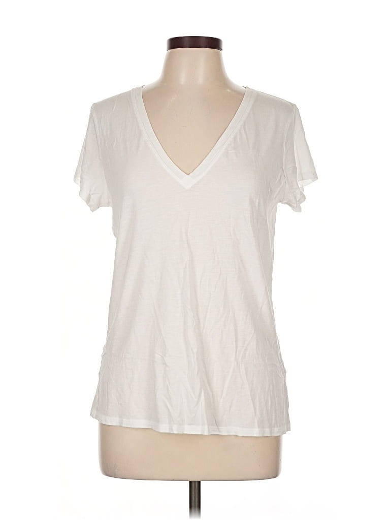 Pre-owned Vince Short Sleeve T-shirt In White