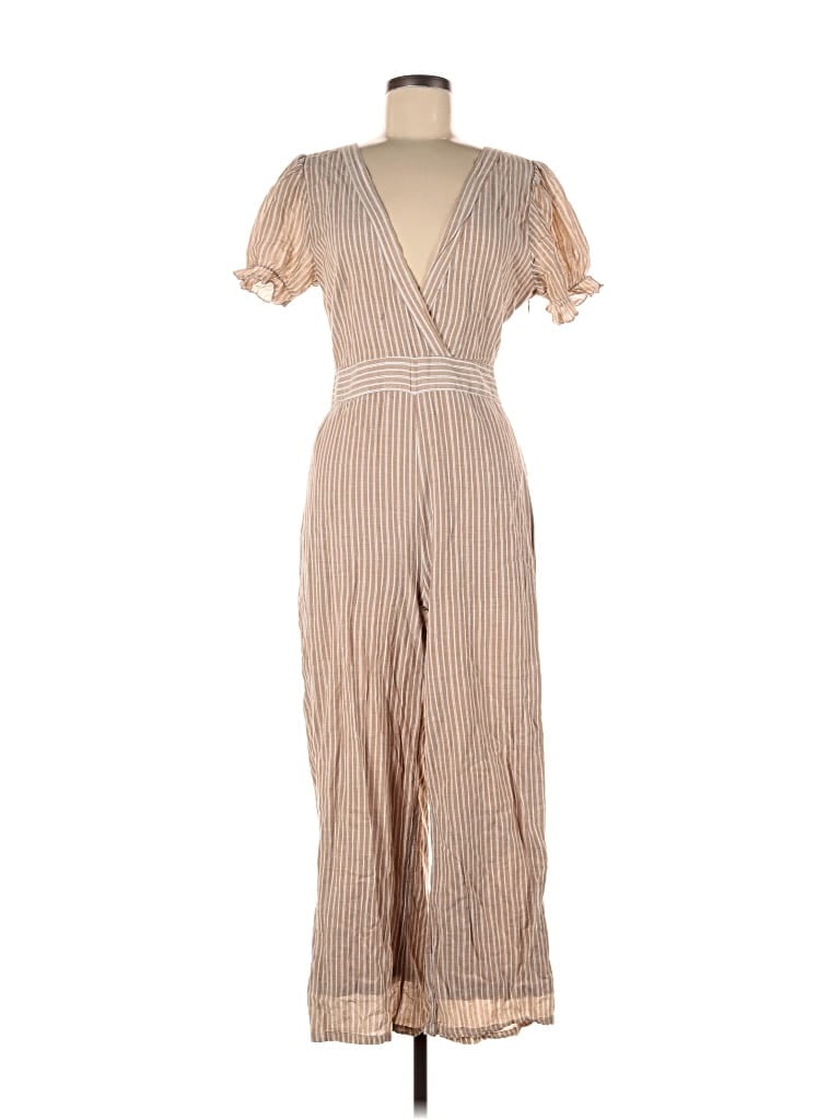 Pre-owned Free People Jumpsuit In Brown