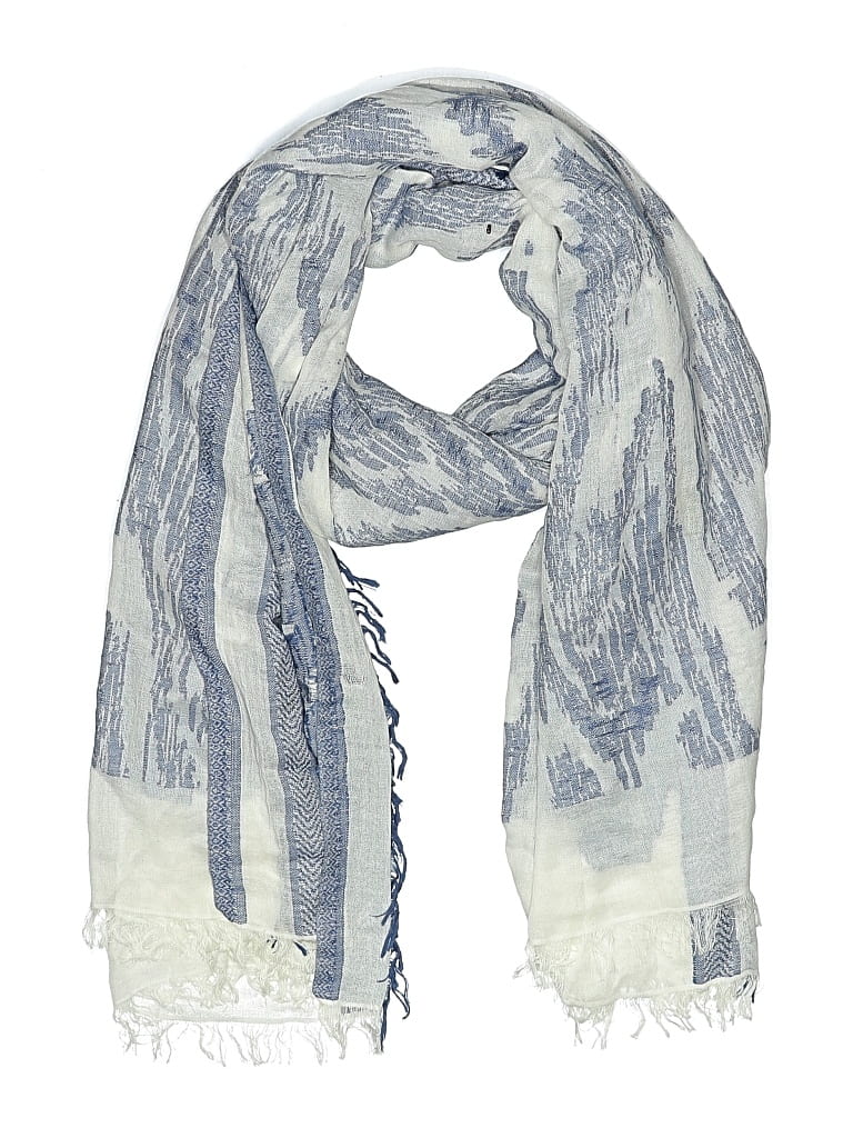 Pre-owned Unbranded Scarf In Blue
