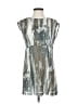 CAbi Metallic Silver Cocktail Dress Size S - photo 1