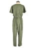 Old Navy Solid Green Jumpsuit Size XS - photo 2
