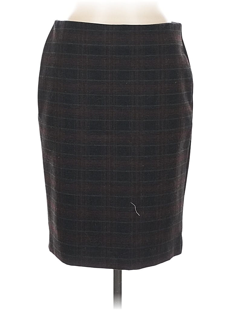 Pre-owned Attyre New York Formal Skirt In Brown