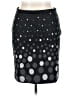 Michael Tyler Polka Dots Black Casual Skirt Size 14 - photo 1