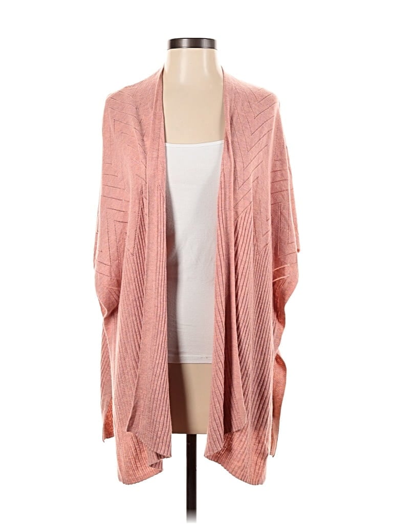 Pre-owned Ann Taylor Loft Cardigan Sweater In Pink