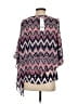 NY Collection 100% Polyester Pink 3/4 Sleeve Blouse Size S - photo 2