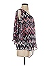 NY Collection 100% Polyester Pink 3/4 Sleeve Blouse Size S - photo 4