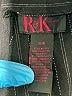 R&K 100% Polyester Stripes Black Dress Pants Size 16 - photo 4