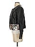 Traffic People Animal Print Black Jacket Size S - photo 5