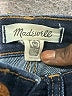Madewell Chevron-herringbone Blue Jeans Size 24 waist - photo 7