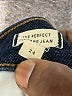 Madewell Chevron-herringbone Blue Jeans Size 24 waist - photo 9