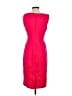 Talbots Solid Red Pink Cocktail Dress Size 2 - photo 2