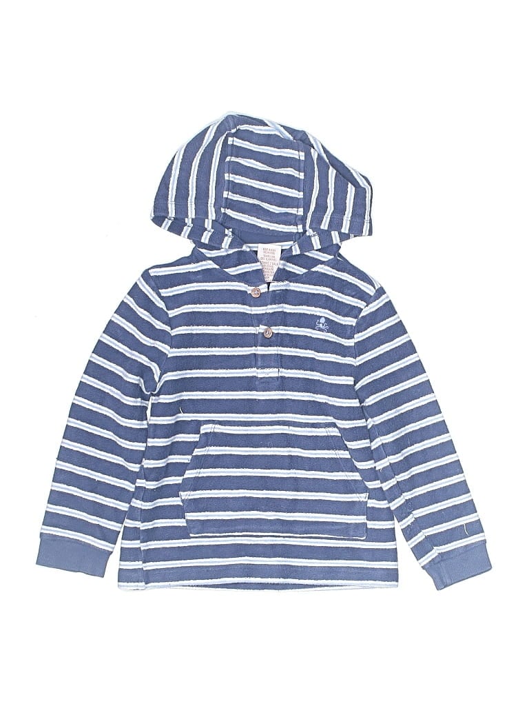 Pre-owned Tommy Bahama Kids' Pullover Hoodie In Blue