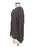 Gap 100% Rayon Black Long Sleeve Blouse Size M - photo 5