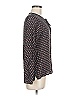 Gap 100% Rayon Black Long Sleeve Blouse Size M - photo 4