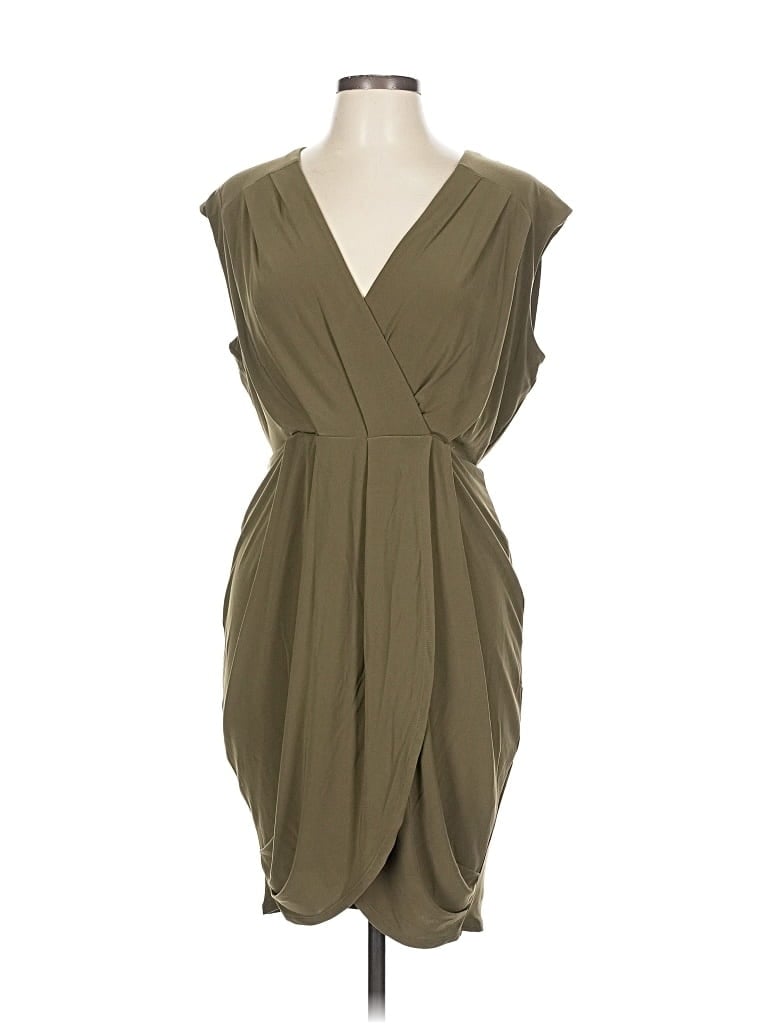 Pre-owned Express Cocktail Dress In Green
