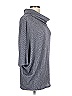 Assorted Brands Gray Blue Poncho Size L - photo 4