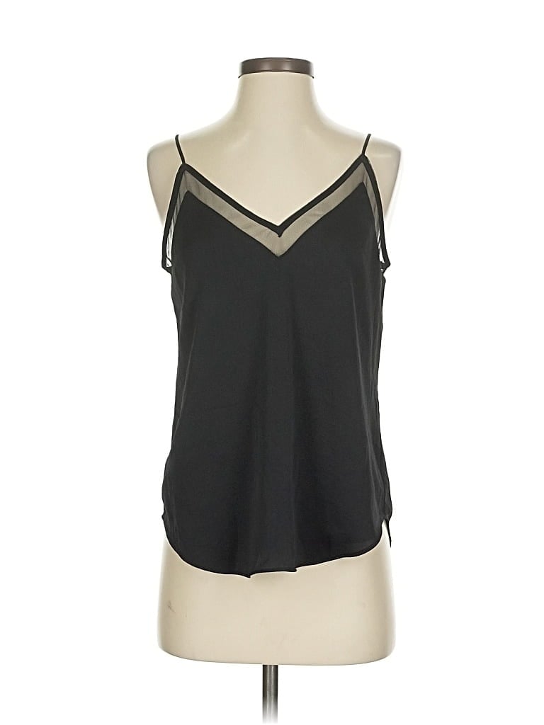 Pre-owned Express Sleeveless Blouse In Black