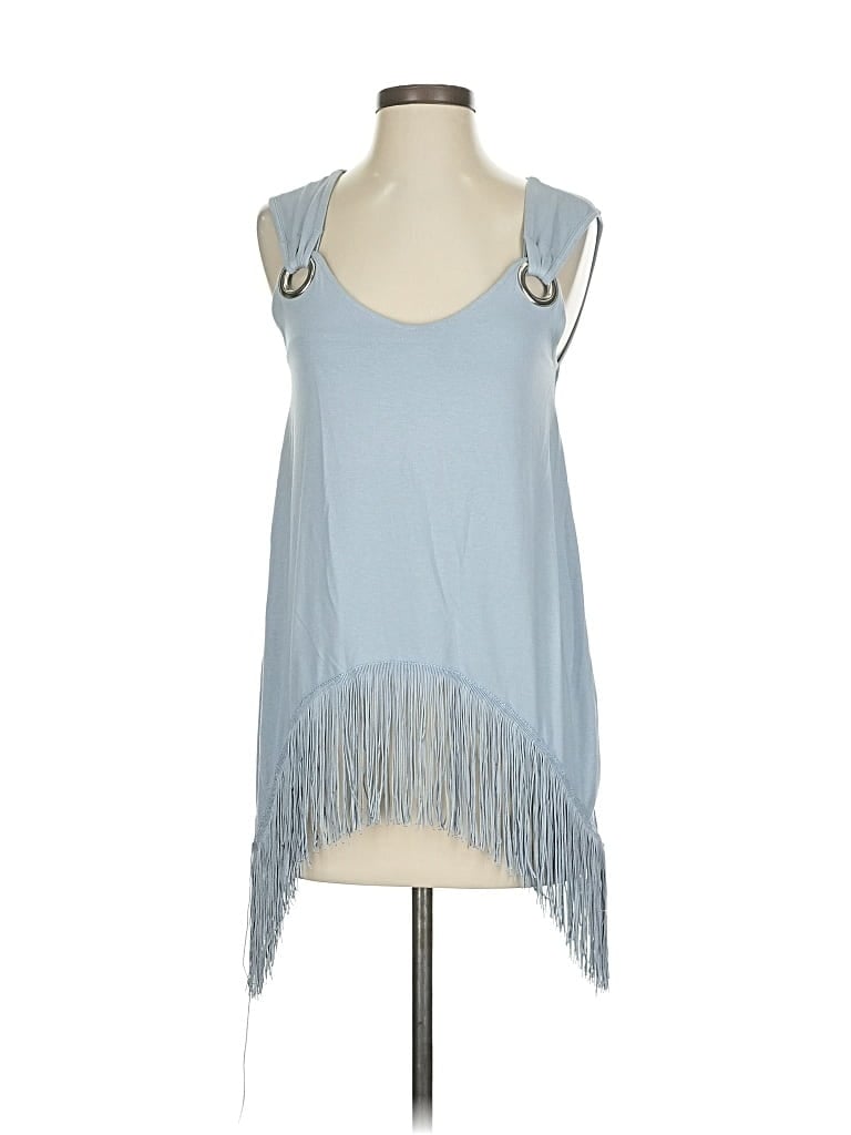 Pre-owned Venus Sleeveless Top Blue Halter Neckline Tops