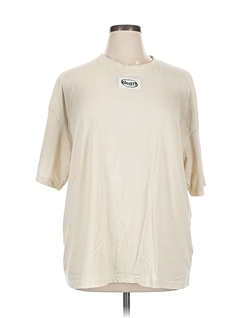 BOOHOO Pre-owned Short Sleeve T-shirt In White