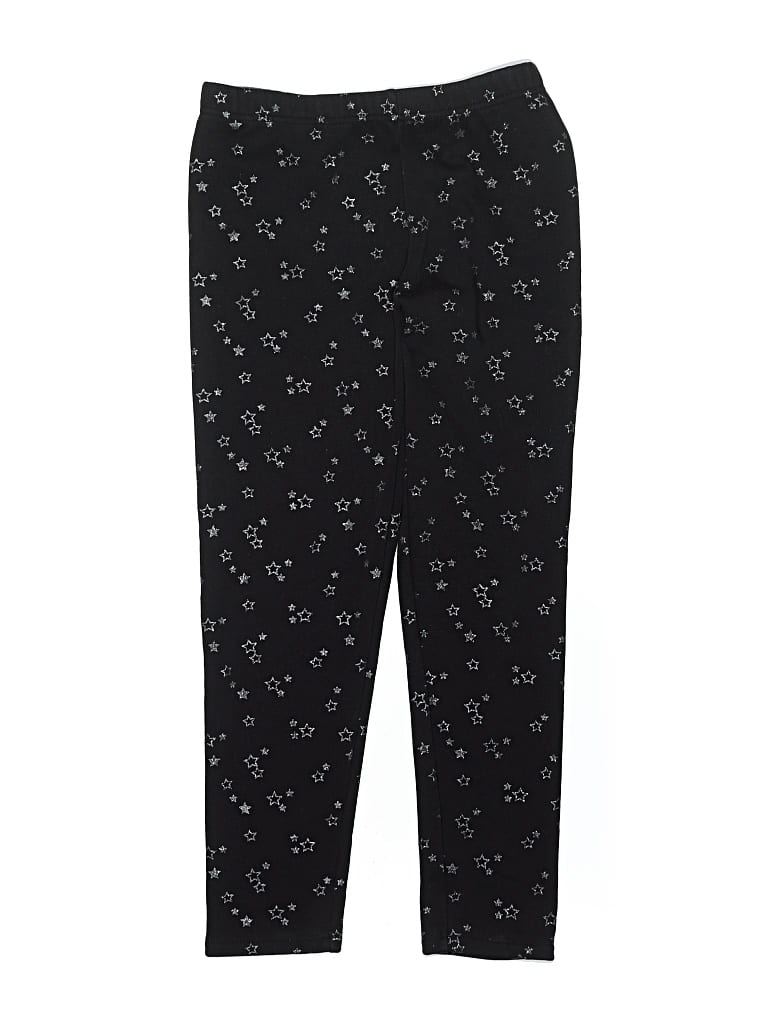 Pre-owned Lands' End Kids' Leggings In Black