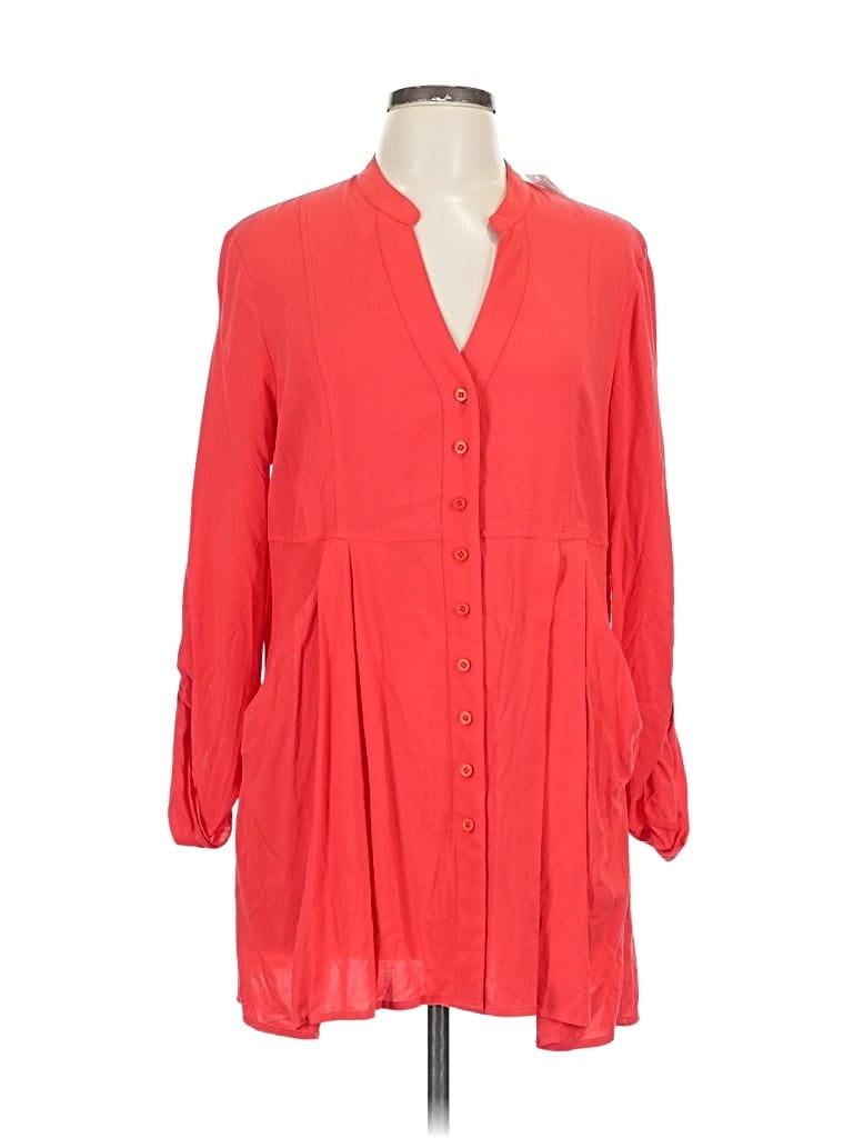 Westbound Casual Dress In Red