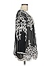 Simply Couture Silver Black 3/4 Sleeve Blouse Size M (estimated) - photo 4