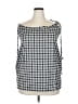 Assorted Brands Gray Sleeveless Blouse Size 18 - photo 1