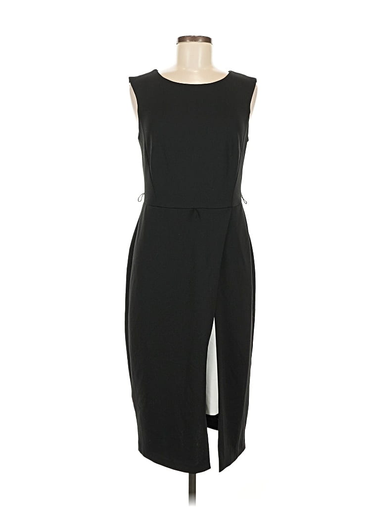 Pre-owned Roz & Ali Cocktail Dress In Black