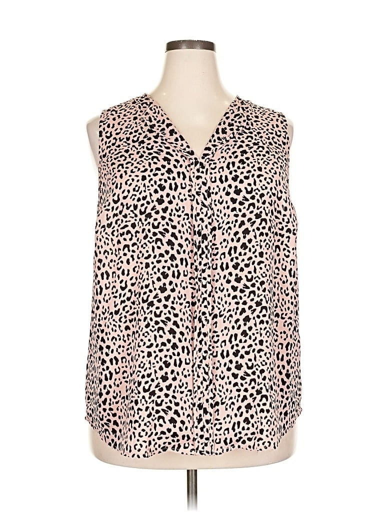 Pre-owned 41hawthorn Sleeveless Blouse In White