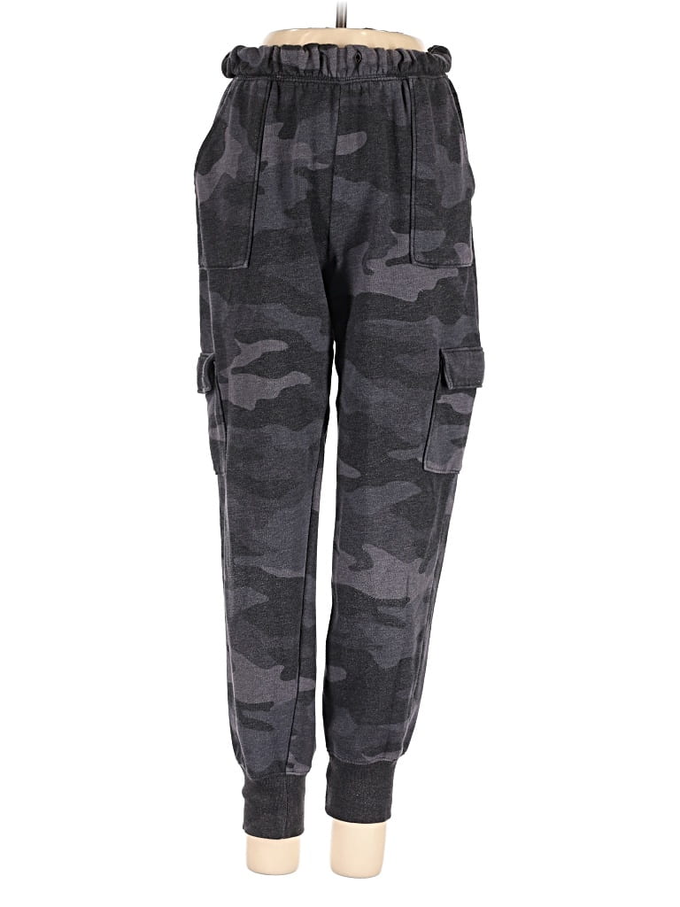 Pre-owned Victoria's Secret Pink Cargo Pants In Gray
