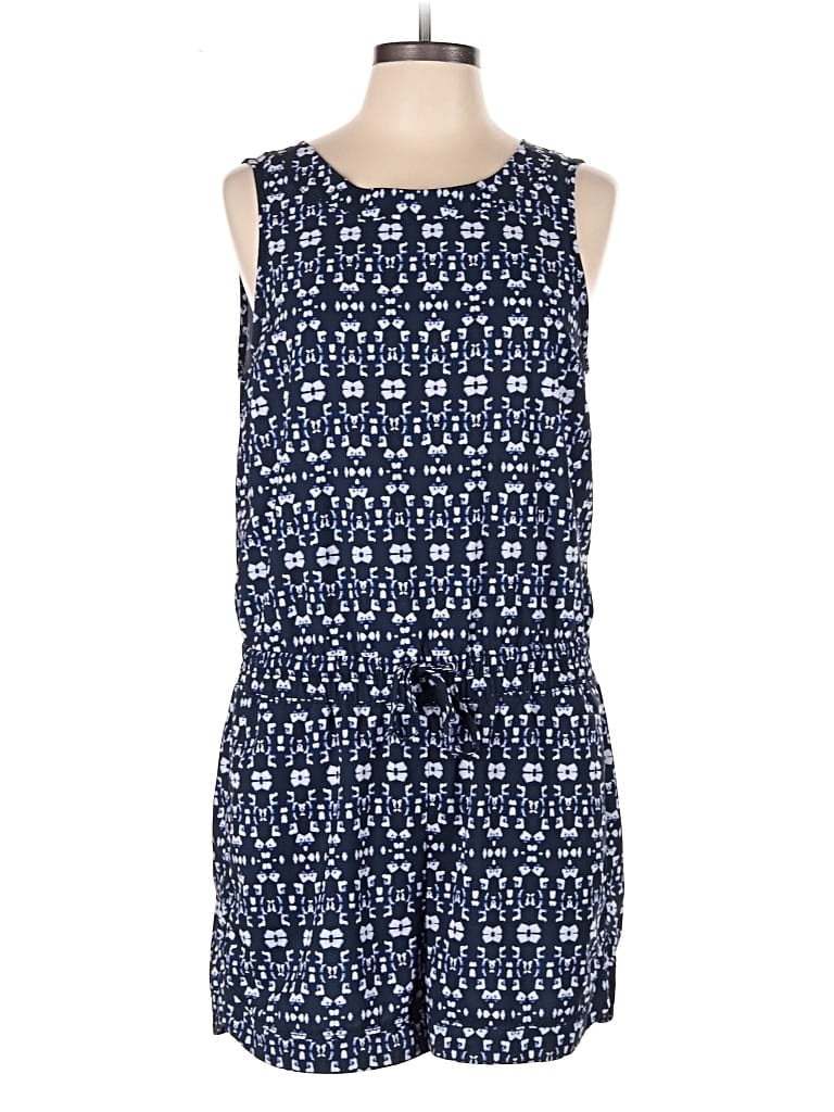 Pre-owned Athleta Romper In Blue