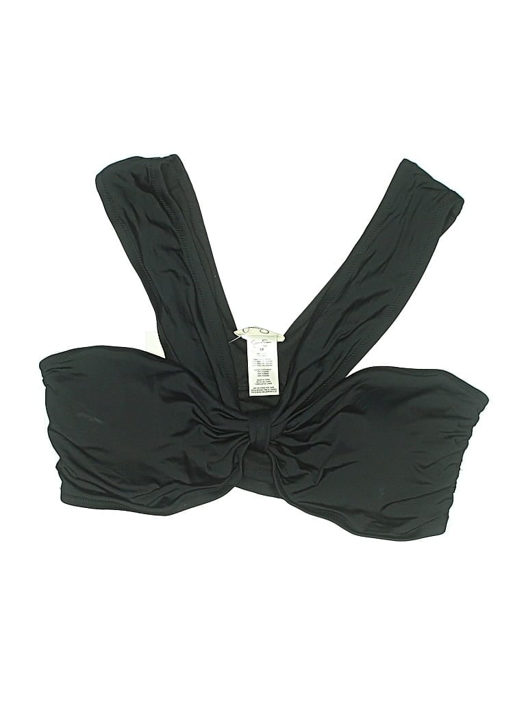 Pre-owned Jessica Simpson Swimsuit Top Black Swimwear