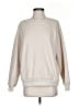 Anrabess Solid Tan Sweatshirt Size S - photo 1