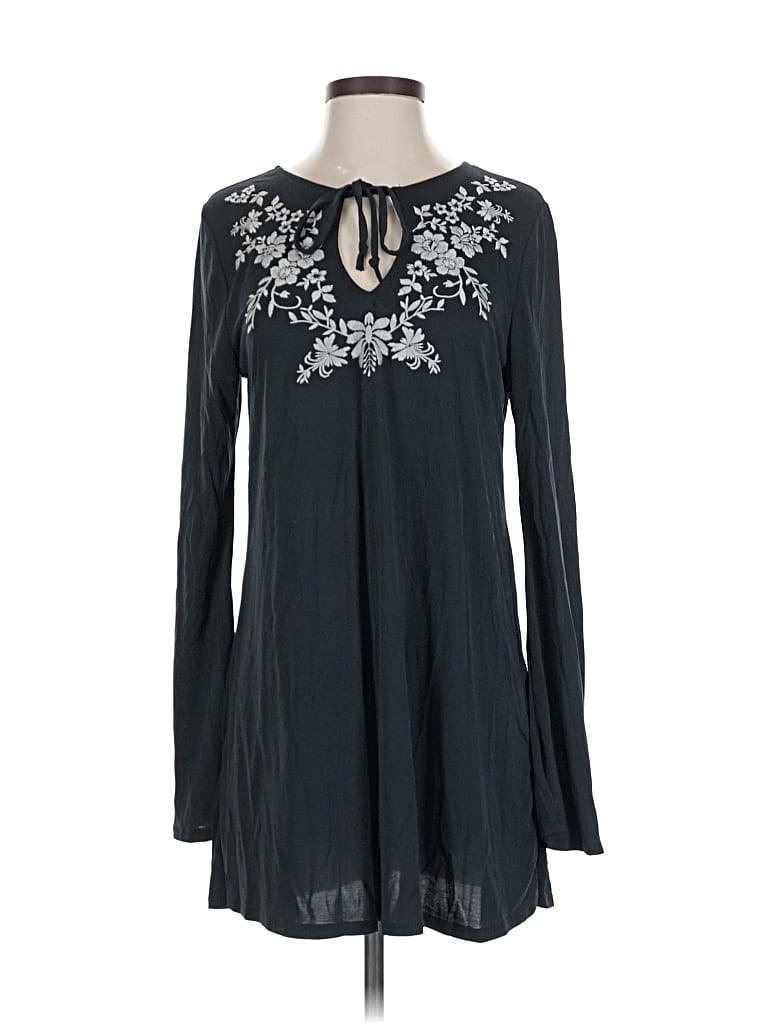 Pre-owned Alya Casual Dress In Gray