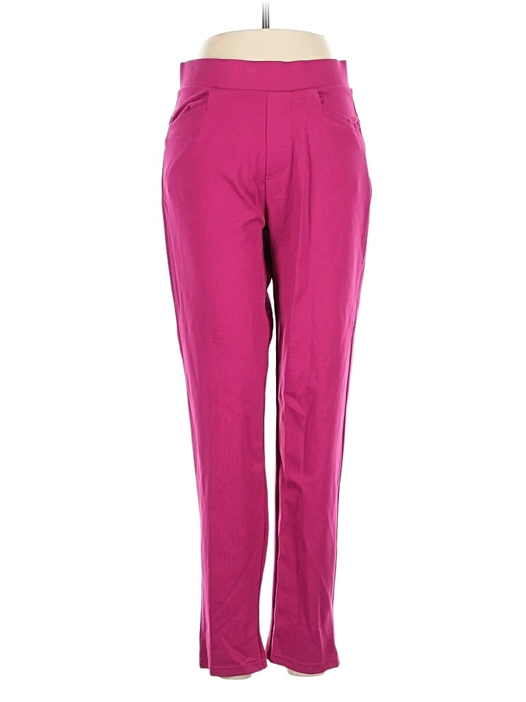 Pre-owned Collection Casual Pants In Pink