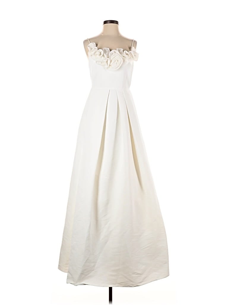 Pre-owned Sachin & Babi Cocktail Dress In White