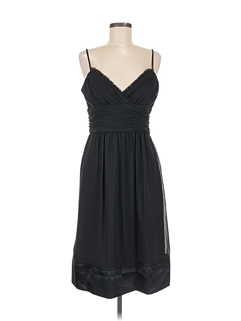 Pre-owned Agb Cocktail Dress In Black