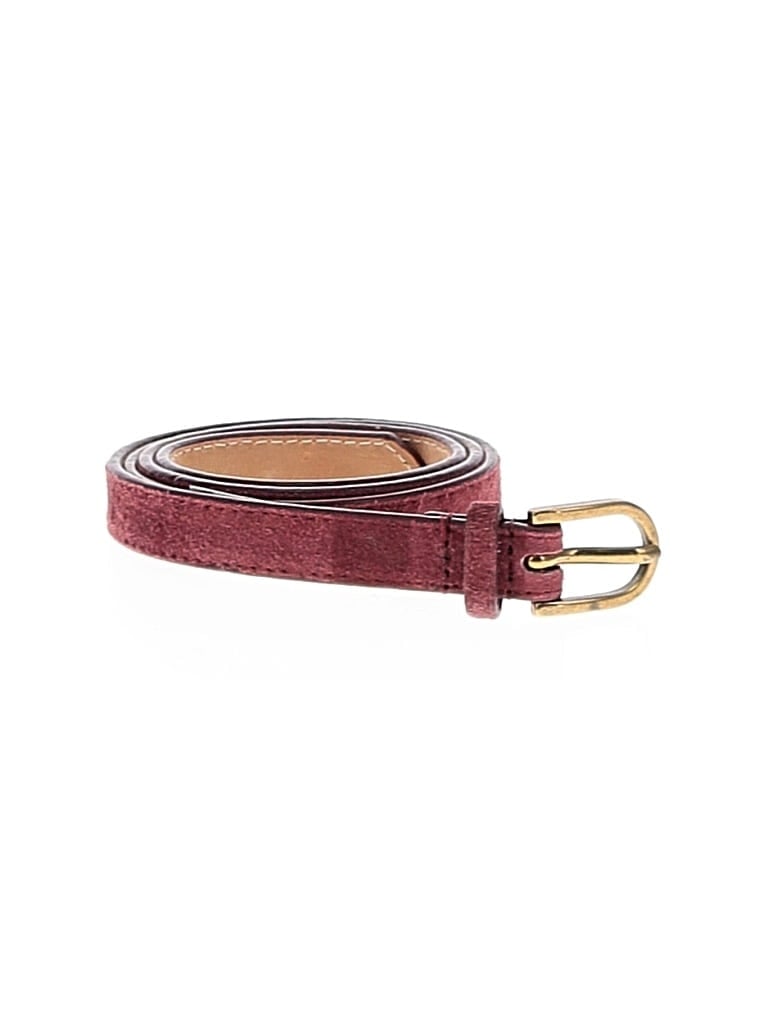 Pre-owned American Apparel Belt In Burgundy