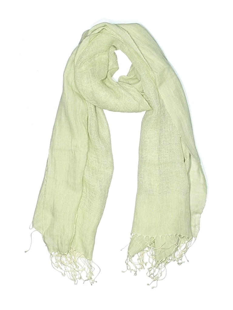 Pre-owned Unbranded Scarf In Green