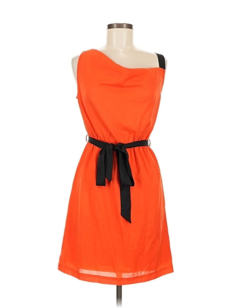 Pre-owned Ya Los Angeles Cocktail Dress In Orange