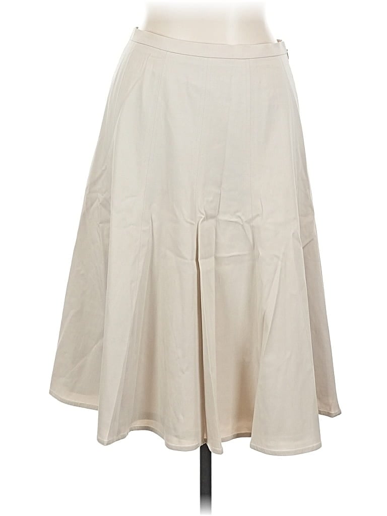 Pre-owned Talbots Casual Skirt In White