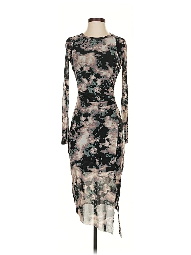 Pre-owned Leith Cocktail Dress In Gray