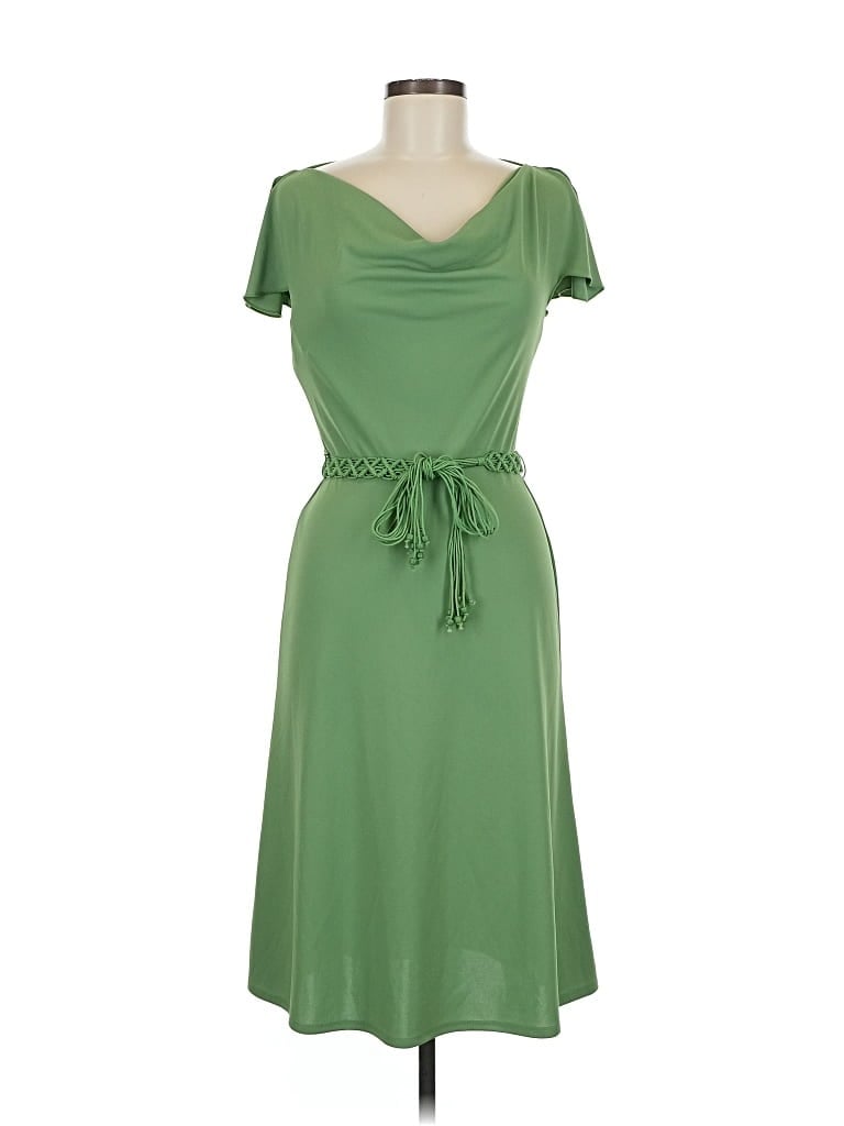 EXPRESS Pre-owned Casual Dress In Green