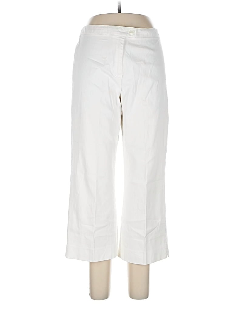 Pre-owned Coldwater Creek Casual Pants In White