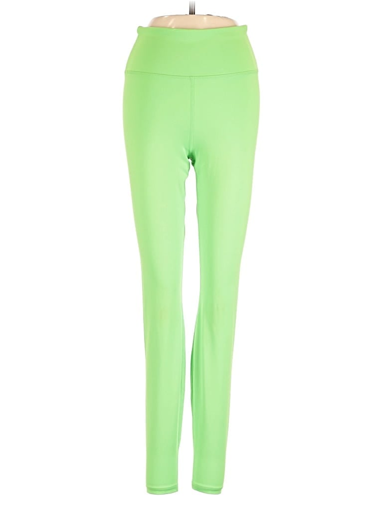 Pre-owned H&m Sport Active Pants In Green