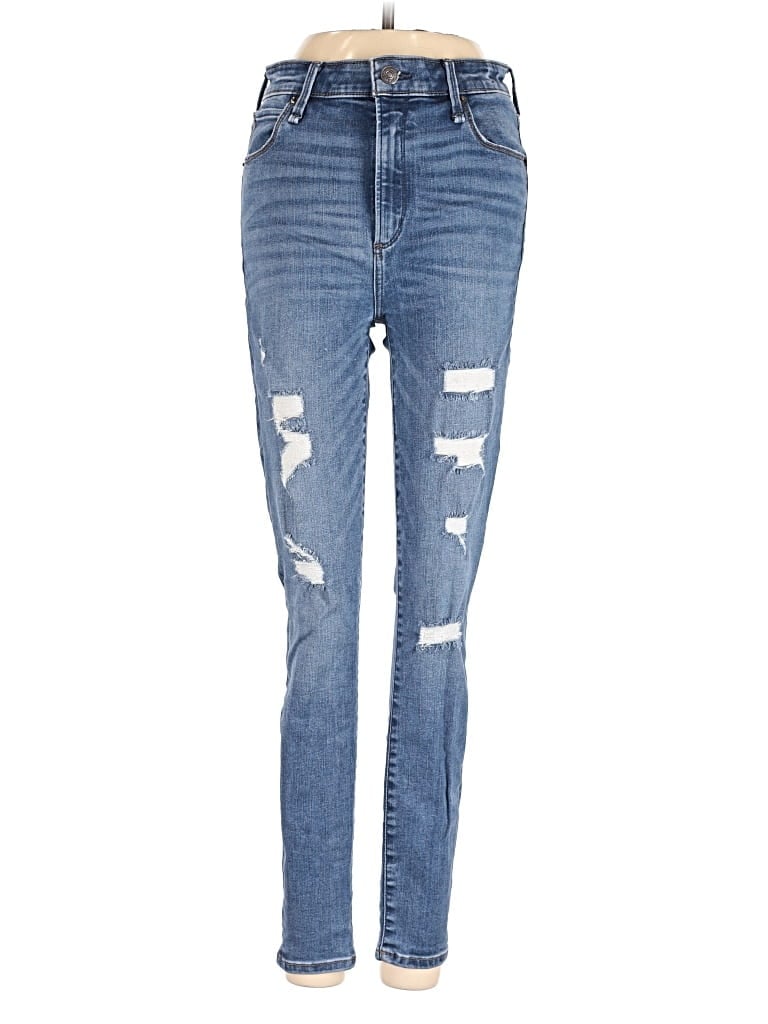 Pre-owned Abercrombie & Fitch Jeans In Blue